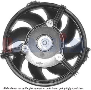 AKS Dasis 488027N - Ventilators, Motora dzesēšanas sistēma autodraugiem.lv