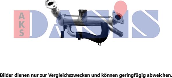 AKS Dasis 565020N - Radiators, Izplūdes gāzu recirkulācija autodraugiem.lv