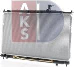 AKS Dasis 560044N - Radiators, Motora dzesēšanas sistēma autodraugiem.lv