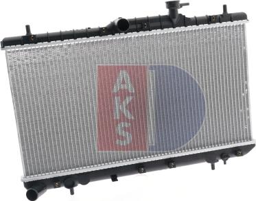 AKS Dasis 560015N - Radiators, Motora dzesēšanas sistēma autodraugiem.lv