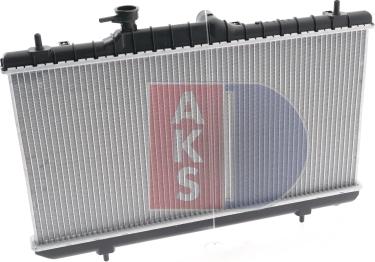 AKS Dasis 560015N - Radiators, Motora dzesēšanas sistēma autodraugiem.lv