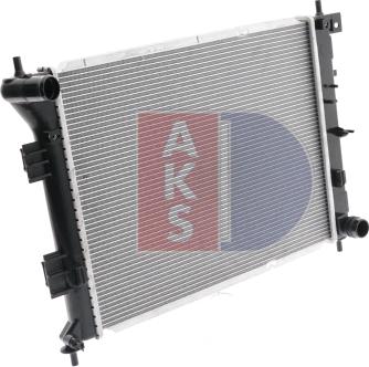 AKS Dasis 560089N - Radiators, Motora dzesēšanas sistēma autodraugiem.lv