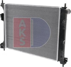 AKS Dasis 560083N - Radiators, Motora dzesēšanas sistēma autodraugiem.lv