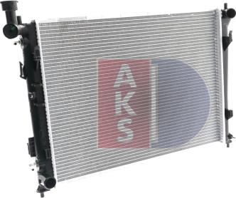 AKS Dasis 560032N - Radiators, Motora dzesēšanas sistēma autodraugiem.lv