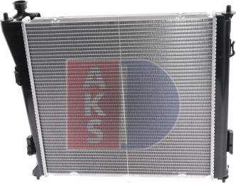 AKS Dasis 560075N - Radiators, Motora dzesēšanas sistēma autodraugiem.lv