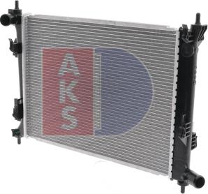 AKS Dasis 560070N - Radiators, Motora dzesēšanas sistēma autodraugiem.lv