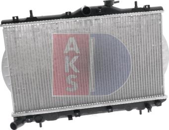 AKS Dasis 560340N - Radiators, Motora dzesēšanas sistēma autodraugiem.lv