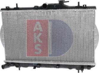 AKS Dasis 560340N - Radiators, Motora dzesēšanas sistēma autodraugiem.lv