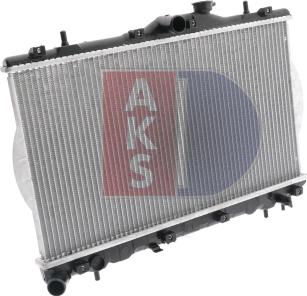 AKS Dasis 560340N - Radiators, Motora dzesēšanas sistēma autodraugiem.lv