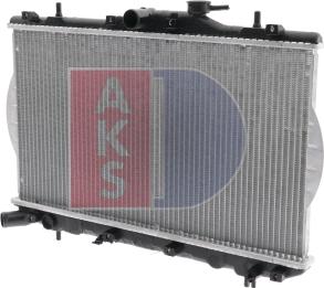 AKS Dasis 560340N - Radiators, Motora dzesēšanas sistēma autodraugiem.lv