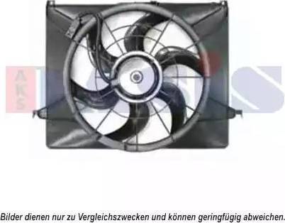 AKS Dasis 568058N - Ventilators, Motora dzesēšanas sistēma autodraugiem.lv