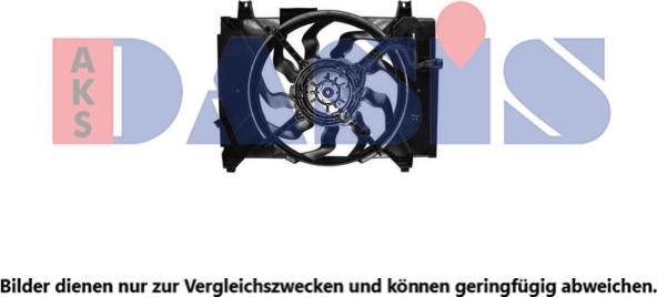 AKS Dasis 568072N - Ventilators, Motora dzesēšanas sistēma autodraugiem.lv