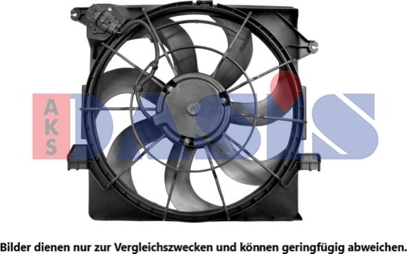 AKS Dasis 568135N - Ventilators, Motora dzesēšanas sistēma autodraugiem.lv