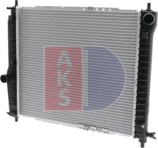 AKS Dasis 510068N - Radiators, Motora dzesēšanas sistēma autodraugiem.lv