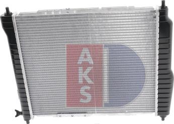 AKS Dasis 510068N - Radiators, Motora dzesēšanas sistēma autodraugiem.lv