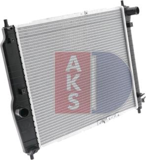 AKS Dasis 510068N - Radiators, Motora dzesēšanas sistēma autodraugiem.lv