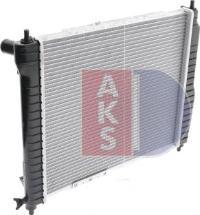 AKS Dasis 510068N - Radiators, Motora dzesēšanas sistēma autodraugiem.lv