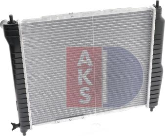 AKS Dasis 510068N - Radiators, Motora dzesēšanas sistēma autodraugiem.lv