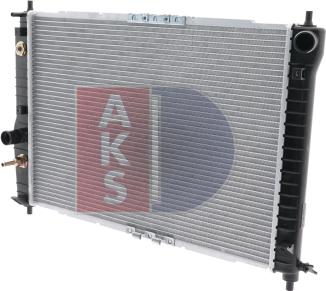 AKS Dasis 510067N - Radiators, Motora dzesēšanas sistēma autodraugiem.lv