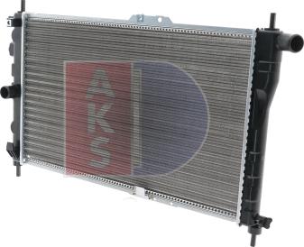 AKS Dasis 510010N - Radiators, Motora dzesēšanas sistēma autodraugiem.lv