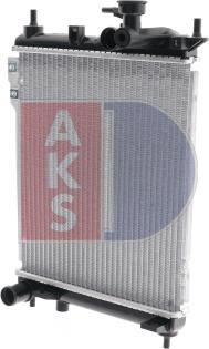 AKS Dasis 510026N - Radiators, Motora dzesēšanas sistēma autodraugiem.lv
