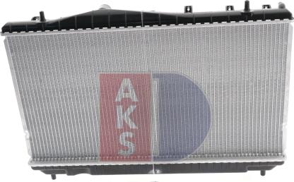 AKS Dasis 510021N - Radiators, Motora dzesēšanas sistēma autodraugiem.lv