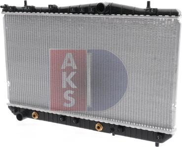 AKS Dasis 510021N - Radiators, Motora dzesēšanas sistēma autodraugiem.lv