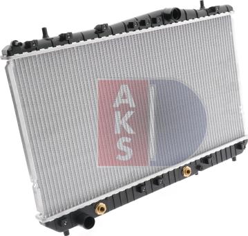 AKS Dasis 510021N - Radiators, Motora dzesēšanas sistēma autodraugiem.lv