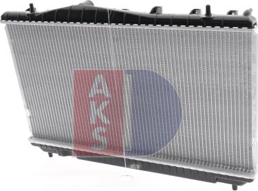 AKS Dasis 510021N - Radiators, Motora dzesēšanas sistēma autodraugiem.lv