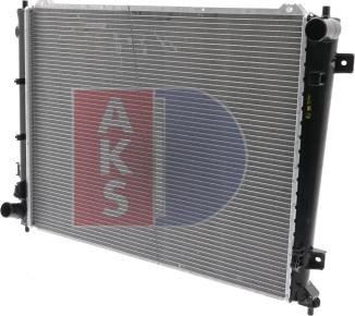 AKS Dasis 510141N - Radiators, Motora dzesēšanas sistēma autodraugiem.lv
