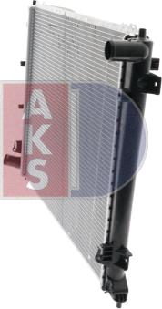 AKS Dasis 510141N - Radiators, Motora dzesēšanas sistēma autodraugiem.lv