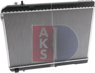 AKS Dasis 510176N - Radiators, Motora dzesēšanas sistēma autodraugiem.lv