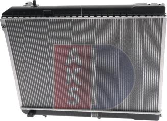 AKS Dasis 510176N - Radiators, Motora dzesēšanas sistēma autodraugiem.lv