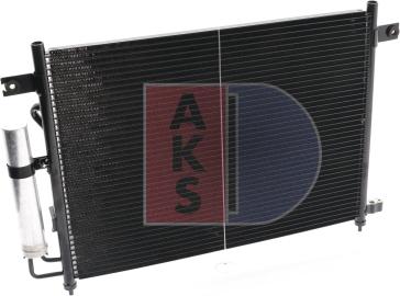 AKS Dasis 512018N - Kondensators, Gaisa kond. sistēma autodraugiem.lv