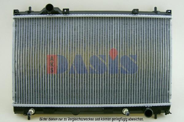 AKS Dasis 520093N - Radiators, Motora dzesēšanas sistēma autodraugiem.lv