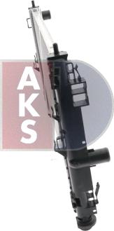 AKS Dasis 520128N - Radiators, Motora dzesēšanas sistēma autodraugiem.lv