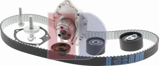 AKS Dasis 570347N - Ūdenssūknis + Zobsiksnas komplekts autodraugiem.lv