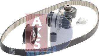 AKS Dasis 570338N - Ūdenssūknis + Zobsiksnas komplekts autodraugiem.lv