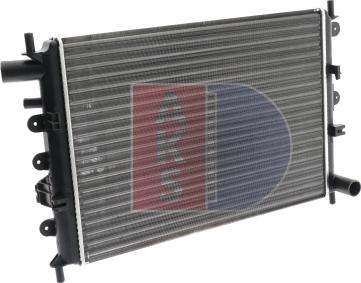AKS Dasis 099297N - Radiators, Motora dzesēšanas sistēma autodraugiem.lv