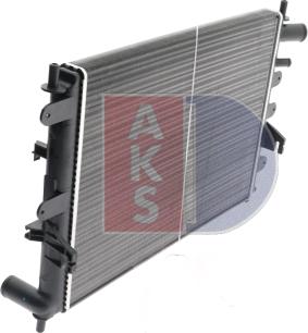 AKS Dasis 099297N - Radiators, Motora dzesēšanas sistēma autodraugiem.lv