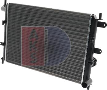 AKS Dasis 099297N - Radiators, Motora dzesēšanas sistēma autodraugiem.lv