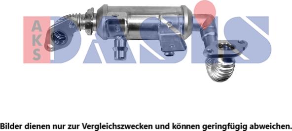 AKS Dasis 095042N - Radiators, Izplūdes gāzu recirkulācija autodraugiem.lv