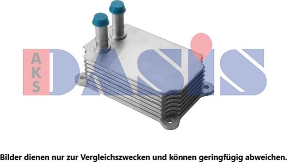 AKS Dasis 096008N - Eļļas radiators, Motoreļļa autodraugiem.lv