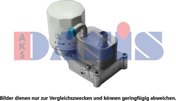 AKS Dasis 096014N - Eļļas radiators, Motoreļļa autodraugiem.lv