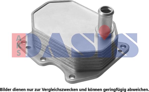 AKS Dasis 096011N - Eļļas radiators, Motoreļļa autodraugiem.lv