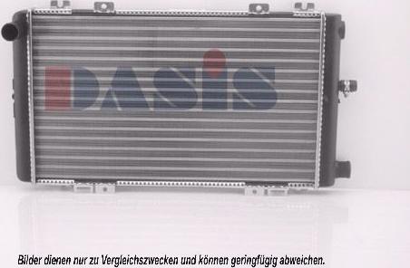 AKS Dasis 090490N - Radiators, Motora dzesēšanas sistēma autodraugiem.lv