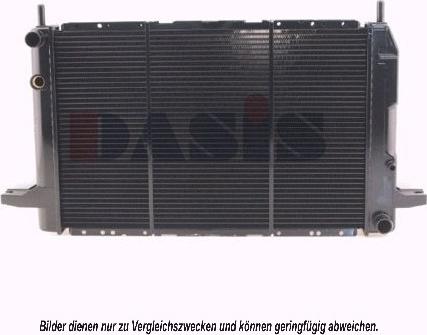 AKS Dasis 090470N - Radiators, Motora dzesēšanas sistēma autodraugiem.lv