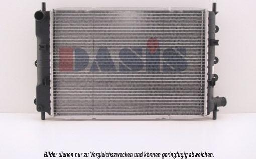 AKS Dasis 090600N - Radiators, Motora dzesēšanas sistēma autodraugiem.lv