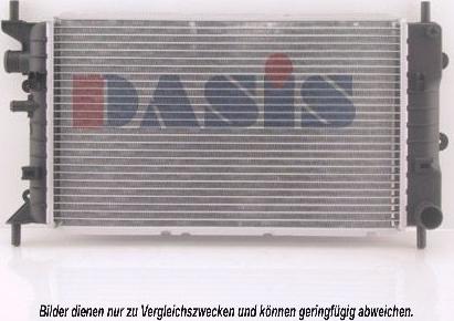 AKS Dasis 090610N - Radiators, Motora dzesēšanas sistēma autodraugiem.lv