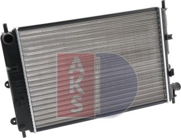 AKS Dasis 090680N - Radiators, Motora dzesēšanas sistēma autodraugiem.lv